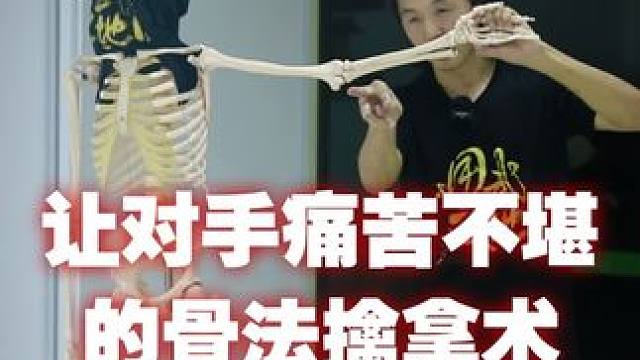 让对手痛苦不堪的骨法擒拿术 #防身 #功夫 #骨法擒拿 #武术