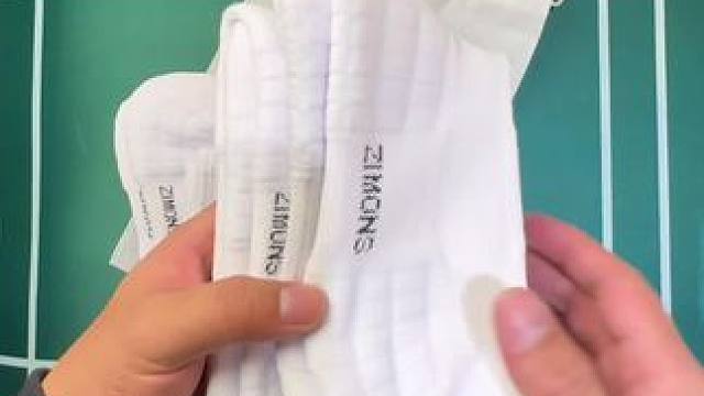 羽球人秋冬打球闭眼入子墨羽球毛巾袜#好物推荐 #羽毛球袜 #子墨棉品 #性价比