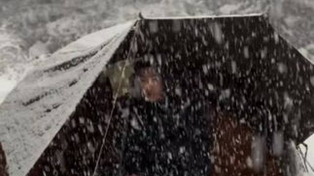 雪中露营 #露营报告 #雪地露营报告