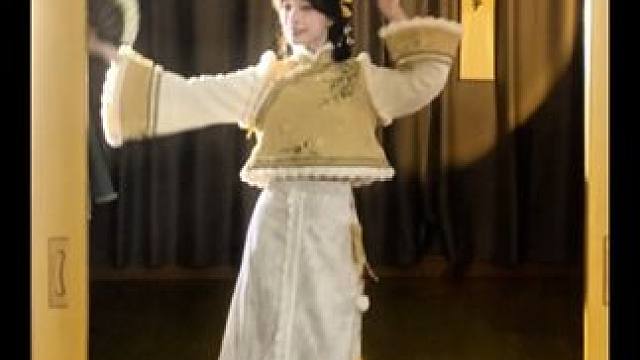 这个扇子好像是转明白了！！！ #国风古韵 #寄明月舞蹈 #一学就会系列