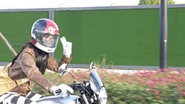 骑行复古穿搭来啦～百搭油蜡夹克 #摩托车 #复古穿搭 #保持热爱奔赴山海  #五羊本田cgx150 