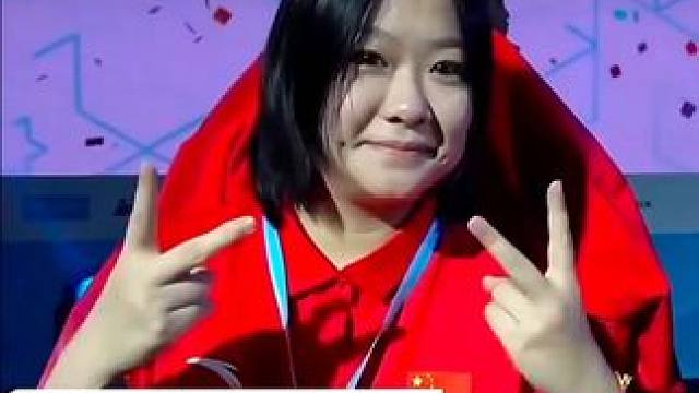 MVP镜头给到！和优秀的中国代表队选手们共同分享对局胜利的喜悦时刻。#中国女子电竞首个奖牌诞生  #