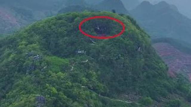 广东粤北大山之顶发现神秘山洞，相传是宋朝的土匪窝，如果刮风下雨怎么办？你向往吗？#旅行推荐官 #神秘