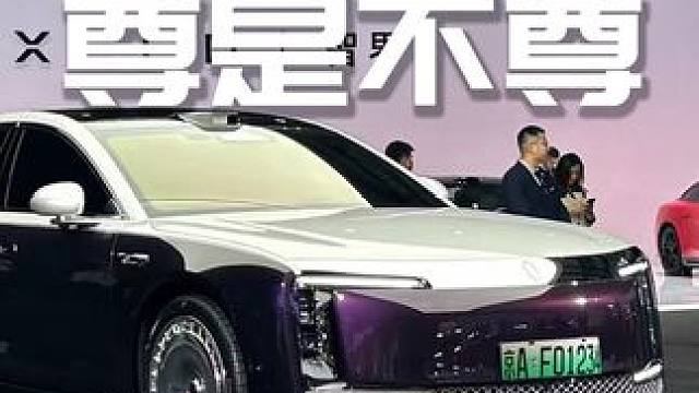 挂上绿牌的尊界S800 尊不尊 #尊界 #尊界S800