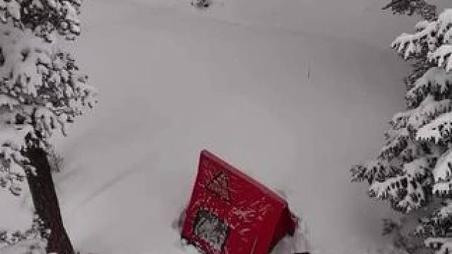 雪地露营 #露营报告 #雪地露营报告
