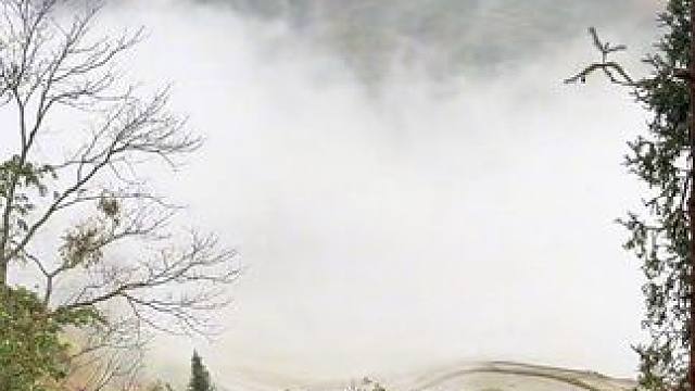 沙和尚来到哈尼梯田，在云里走了一上午，赶上神仙啦#自驾游 #大山风景