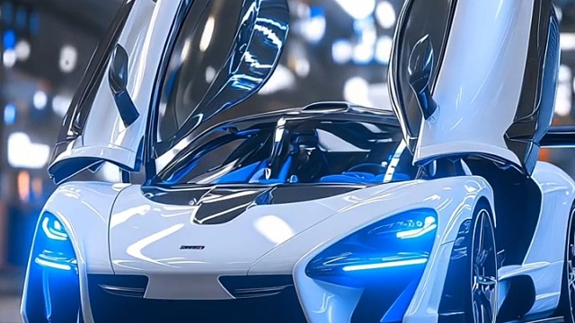 冰封蓝配色，迈凯轮McLaren Senna