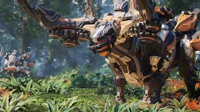 原始人和机械野兽共存的游戏？