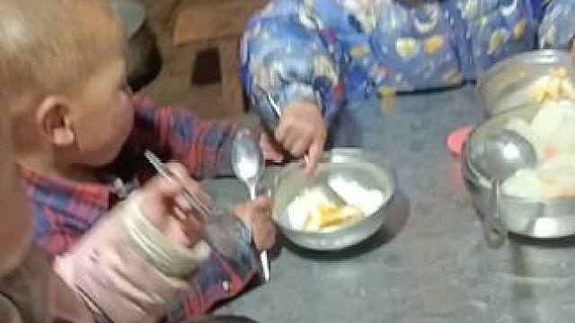 小双老是去大双碗里吃饭，大双不愿意了，小双老是感觉大双的好吃。#记录真实生活