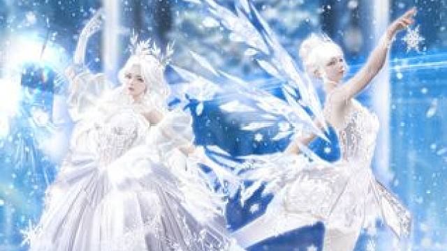 烛龙宝藏全新高定企划，首期「玄冰玙雪 · 天锦」上线！ #妄想山海 #游戏时装 #游戏 #手机游戏 