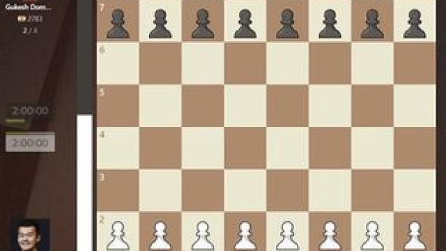 2024国际象棋男子世界冠军赛第四轮棋谱，双方稳扎稳打握手言和！
#国际象棋 #下棋的手法和技巧 #