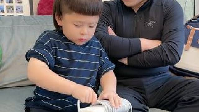 过了二十多年，今天让一个小学生给我上了一课 原来这才是收插排的正确方法 都学废了吗#人类幼崽成长计划