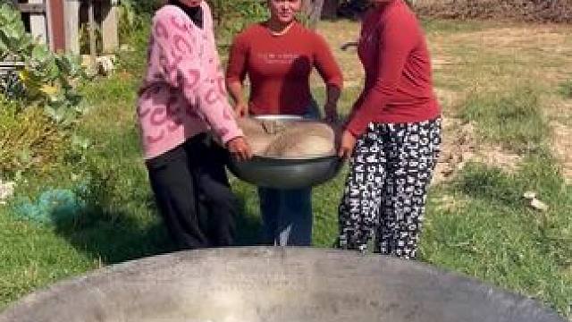 东南亚乡村美食 #原始美味#农村美食 #东南亚美食