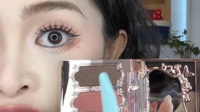 花知晓新品秋冬朱砂盘眼影，黄黑皮最爱！ #花知晓 #花知晓新品 #平价彩妆 #圣诞礼物推荐 #花知晓