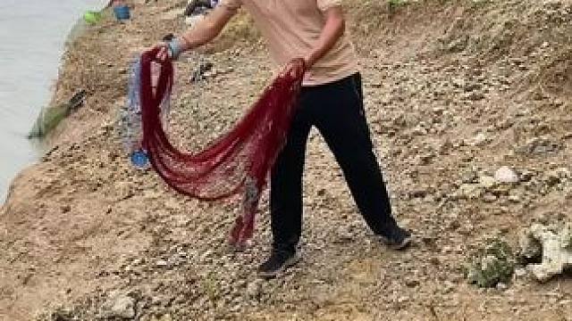 户外撒网#撒网 #搞笑 #农村搞笑段子