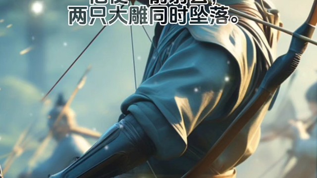 什么是“一箭双雕”#成语 #成语积累 #儿童启蒙早教益智动画片 #儿童睡前故事