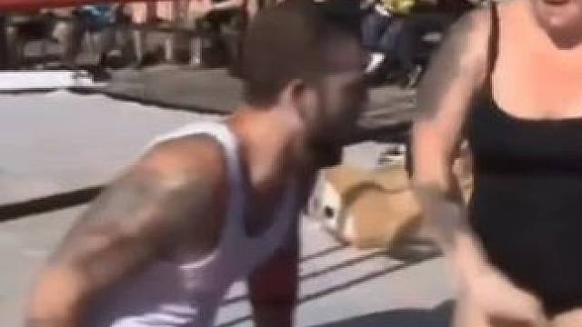 男女混合摔角 #摔角 #搏击 #格斗