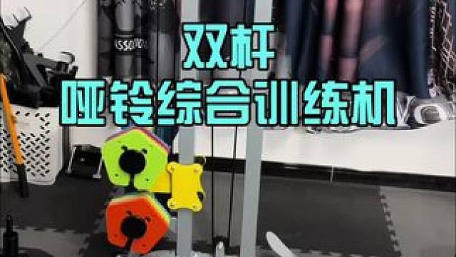 人比人该死货比货得扔，练背练手臂的哑铃训练机还得是双杆 #健身 #力量训练  #健身撸铁 #家庭健身