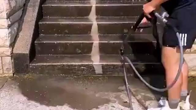 高压水枪清洗污渍快速卫生-压力清洗-压力喷嘴视频舒适度-强迫症治愈系统