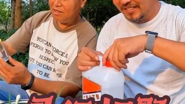 哥俩相聚广西崇左市，园博园里喝公文包，太厉害啦#自驾游