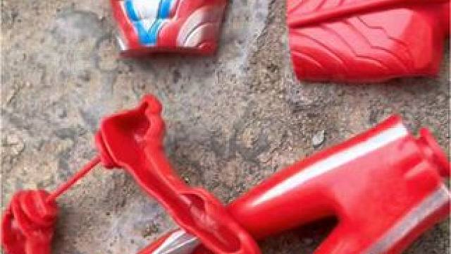 怪兽竟然把奥克曼给打伤了