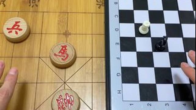 象棋和国际象棋马的走法相同点和不同点。 象棋和国际象棋马的走法#象棋 #国际象棋 #象棋马怎么走 #