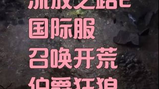 流放之路2 伯爵狂狼 极致刮痧召唤 #流放之路2 #流放之路 召唤极致刮痧 开荒第一天第一章boss