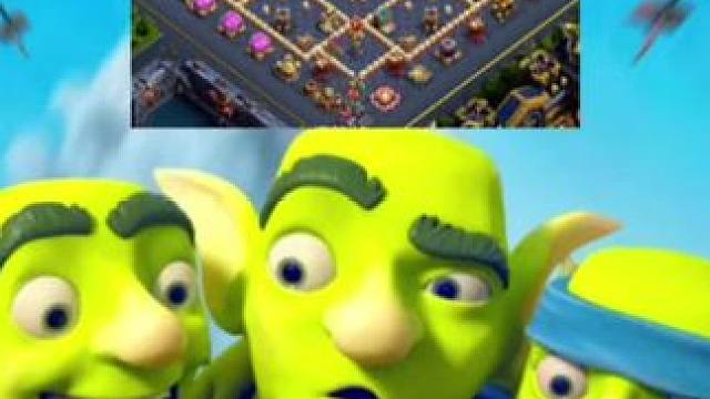 狂暴法术18秒=4.5秒✖️4个隐身法术 #部落冲突 #飞艇超弓