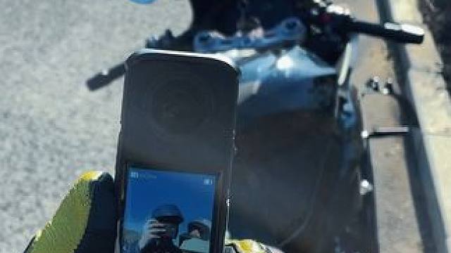 当你买了最心爱的摩托车  你最想带谁去兜风！ #x4全景相机 #影石insta360 #影石创作大赛