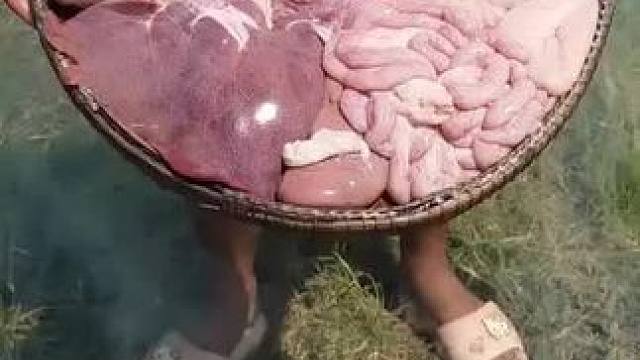 羊杂美食 #农家院农家菜农家生活 #农村美食记录生活 #真材实料才能做出好味道 #舌尖上的美食 #乡