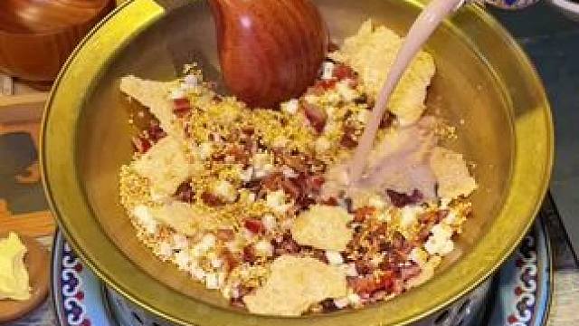 坐两小时动车！来上海就是为了这一口咸奶茶内蒙锅茶#上海 #奶茶 #咸奶茶 #内蒙古锅茶