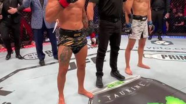 亚洲男子选手终将站在UFC之巅，但不是今天！#UFC310 #潘托加降服朝仓海卫冕