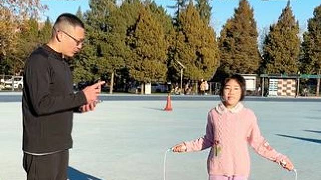 大部分孩子在学跳绳过程中都有过垫脚跳，你家孩子经历过吗？ #北京任教练 #跳绳 #竞速跳绳