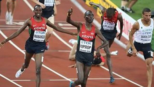 田径史上最强逆转！最后300米放大招，田径名将连超9人夺冠燃爆全场 #田径 #中长跑 #基普罗普