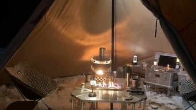 雪地露营 #雪地露营报告 #露营报告