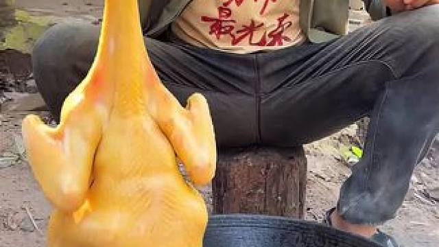 #我的乡村生活 #农村美食 #农村该有的烟火气 炸鸡这样太好吃了