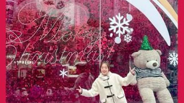 12月是浪漫的圣诞月‍ #圣诞就来中山路天虹 #小天带你逛天虹 #南昌圣诞节氛围