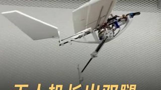 无人机长出双腿，能跑能跳还能飞 #无人机  #机器人  #人工智能  #科技  #仿生无人机