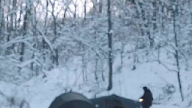 雪地露营 #露营报告