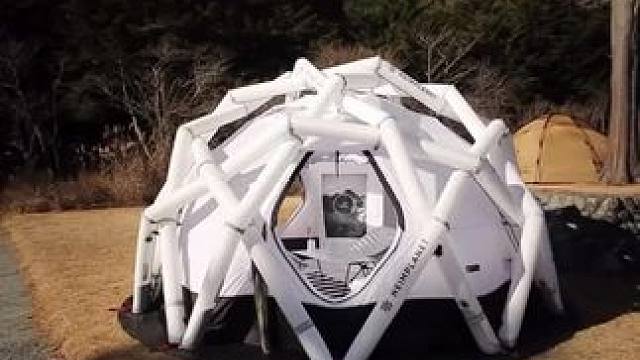 白色系露营 #露营报告