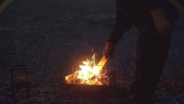 一堆火和一段时光 #露营报告