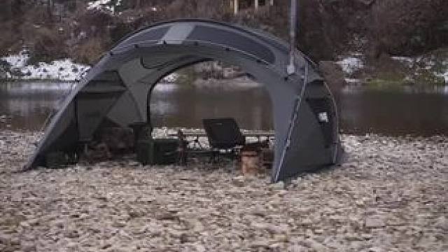 冬日露营搭起来 #露营报告