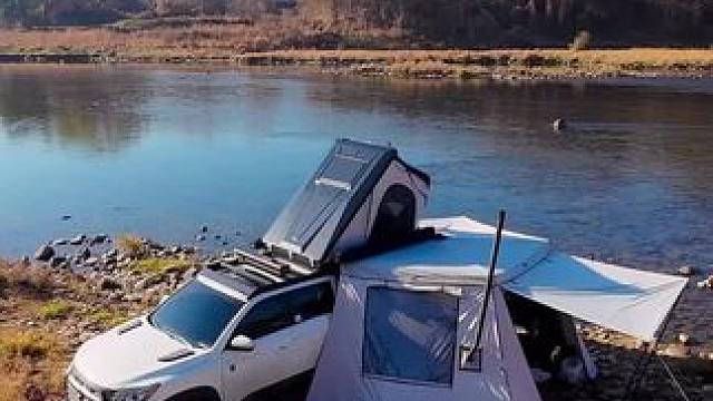 河畔露营 #露营报告