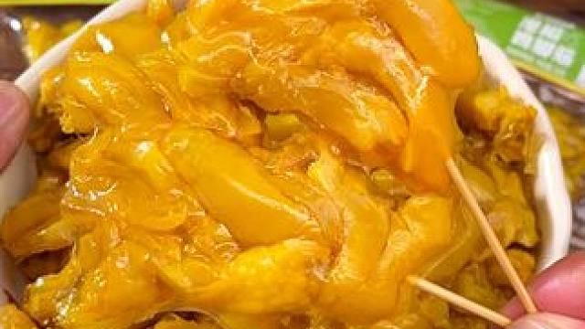 大块大块的鸡脚筋！吃起来真的很过瘾！ #吃货必备 #追剧小零食 #好吃到停不下来 #零食推荐