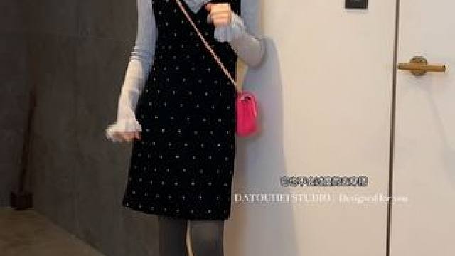 #从南到北不怕冷时髦穿搭 #黑色才是冬天主打色 #晒出你的冬日穿搭