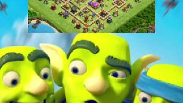 17本飞艇超弓打法 #部落冲突