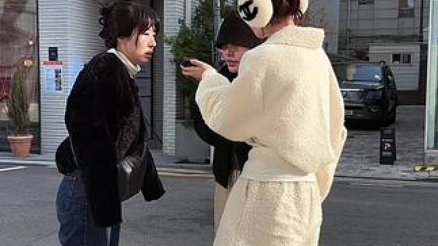 这套被韩国小姐姐问链接了!!!!#明天见#ootd穿搭 #冬日氛围感穿搭一图封神 #风里已经有了冬的