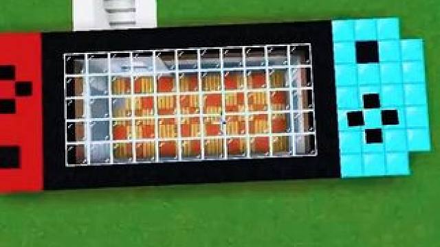 不让玩游戏 我就自己在MC里造个游戏机 #我的世界 #我的世界整活