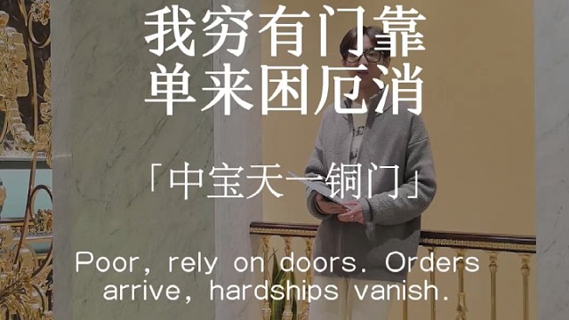 我穷有门靠，单来困厄消#TINNO帝诺系统入户门 #系统门 #上海 #偏轴门