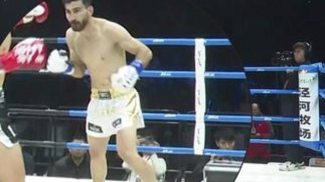 一拳给对手打懵。#椒王风云 #自由搏击 #格斗